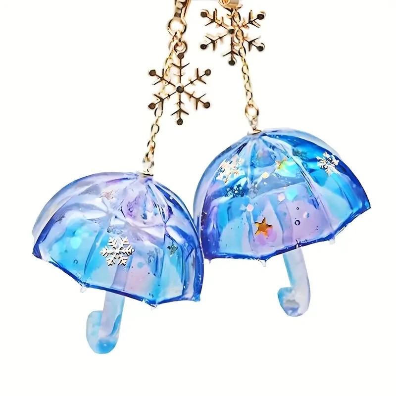 Resin Art Guide - 4 stuks DIY Kristalhars Schattige Paraplu