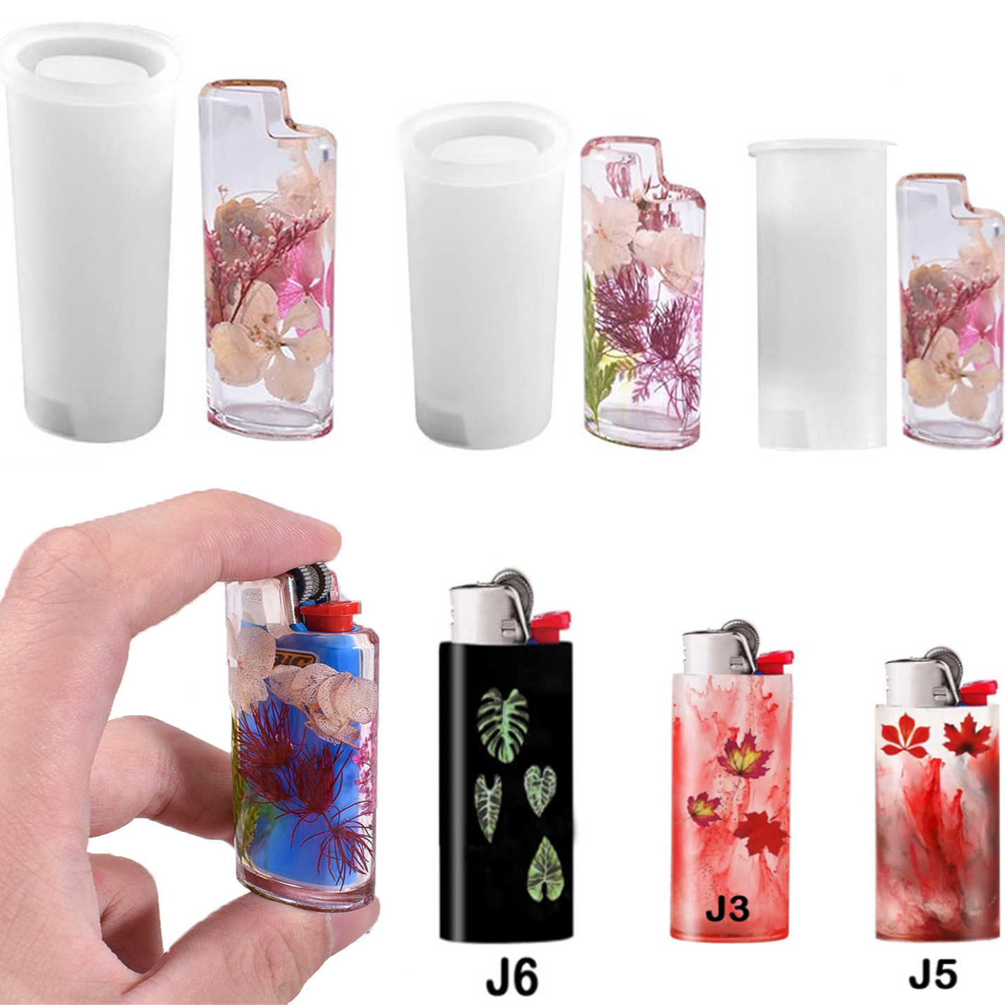Resin Art Guide - DIY Aansteker Case Cover Siliconen Hars