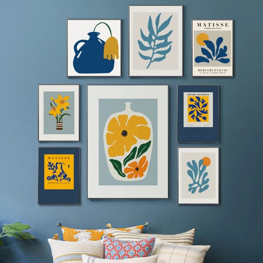 Resin Art Design - Henri Matisse Picasso Posters Prints Bloemenmarkt