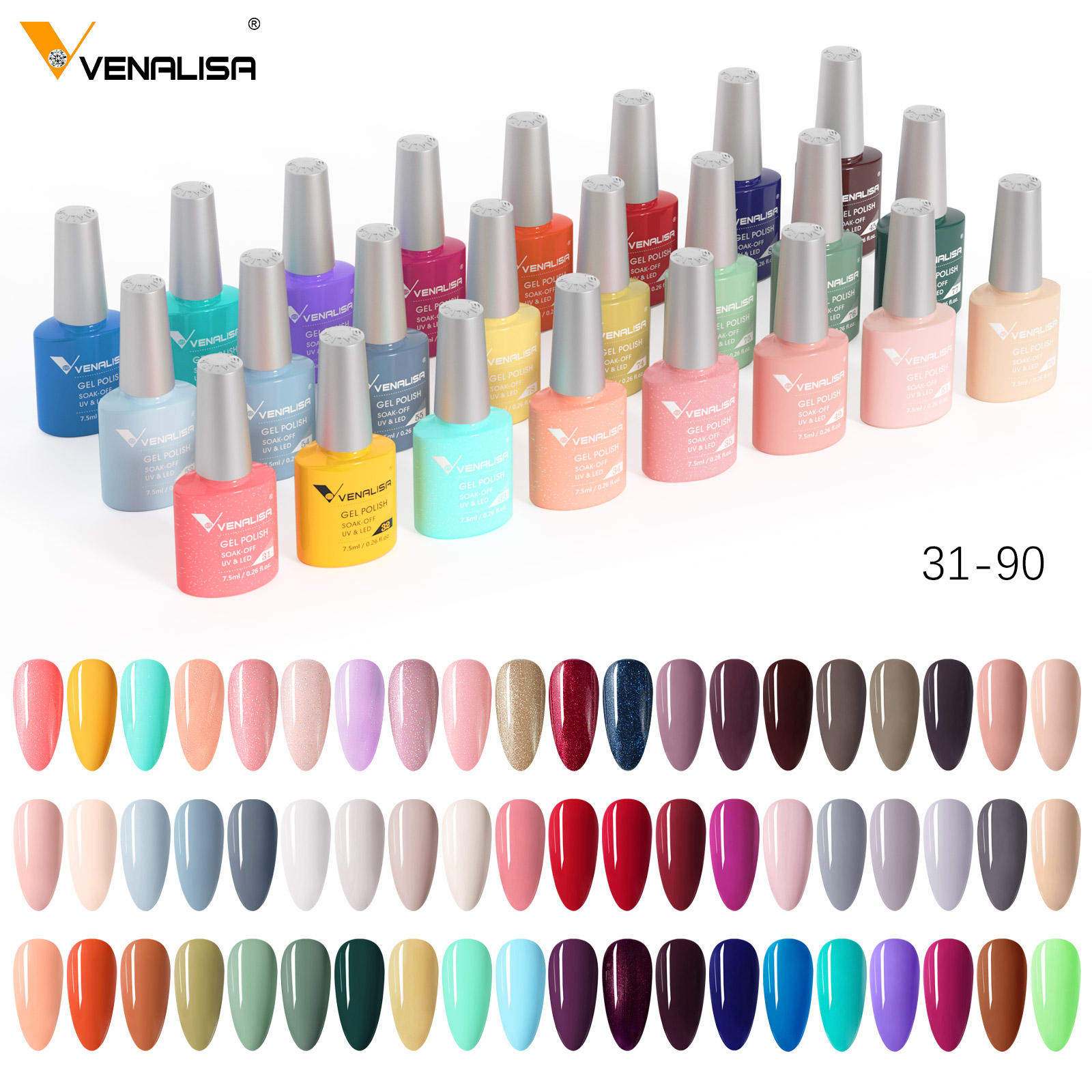 Resin Art Training - VENALISA Nagelgel Polish 7.5ml HEMA/TPO Gratis