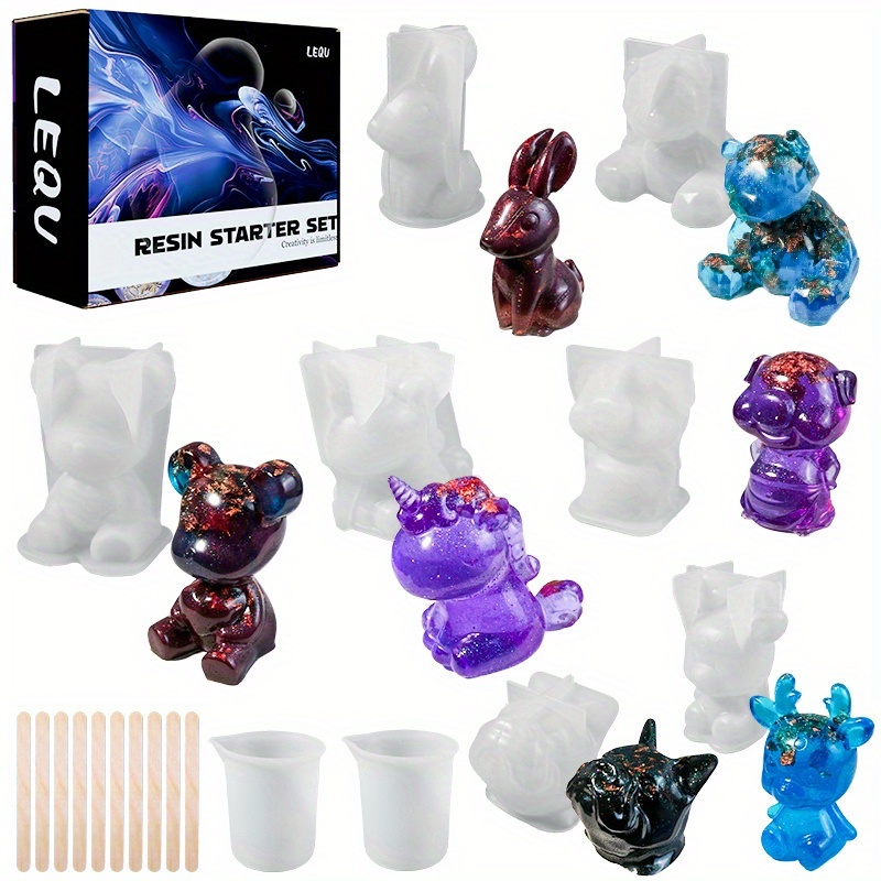 Resin Art Jewellery - 19-delige harsmalenset, geschikt voor het maken