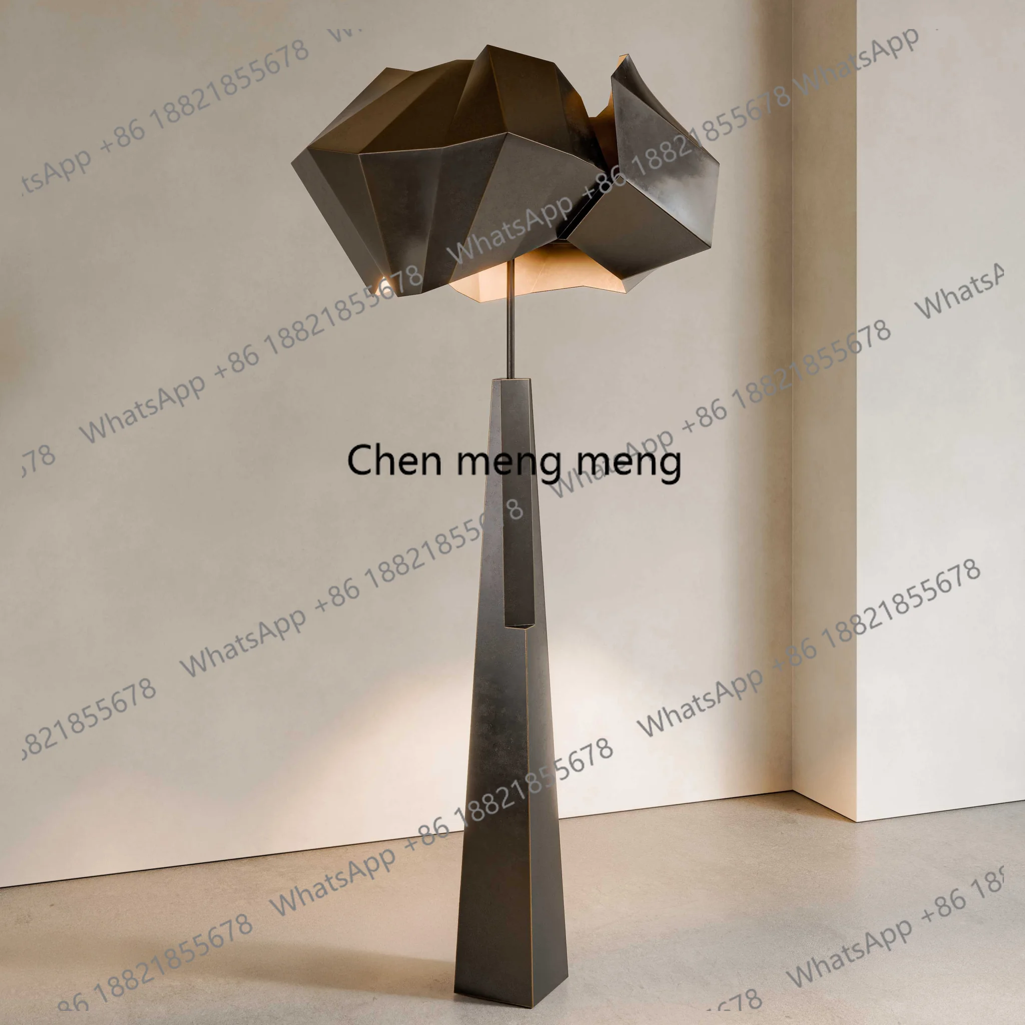 Resin Art Floor Design - Moderne minimalistische onregelmatige vloerlamp ontwerper gepersonaliseerde