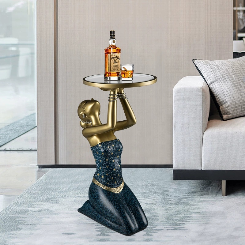 Resin Art Floor Design - Woonkamer Vloerdecoratie Veranda Bank TV Kast