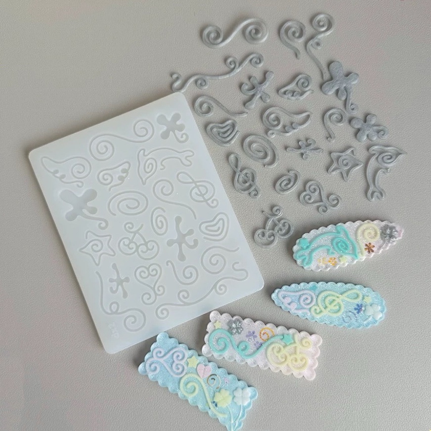 Resin Art Guide - Lijntekening Totem Harsgietvorm Siliconen mal Accessoires