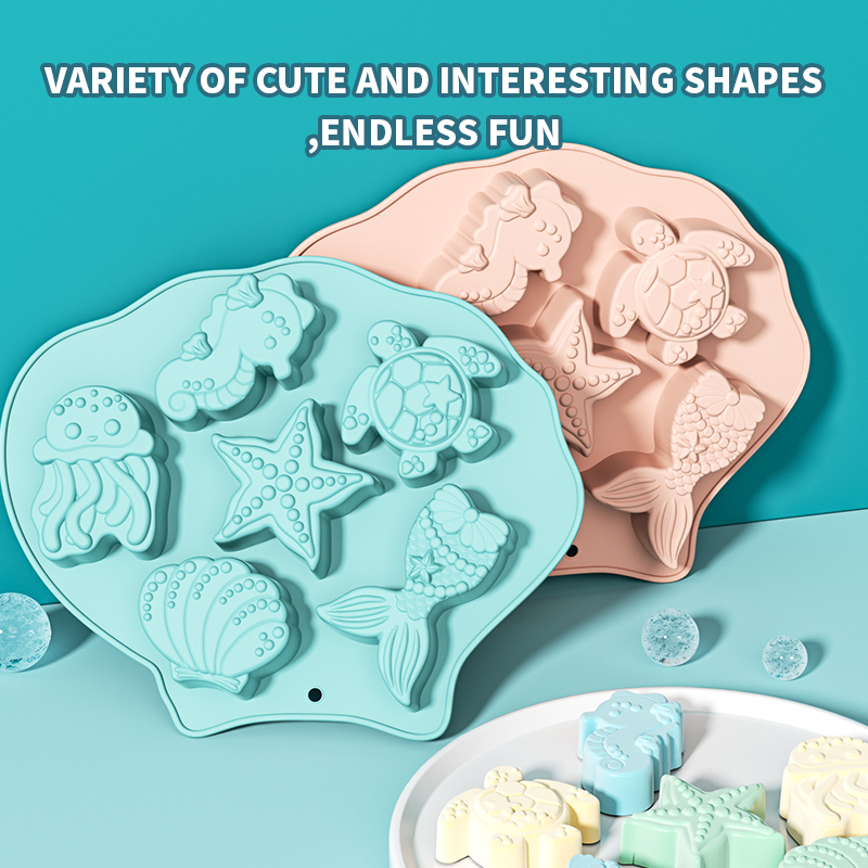 Oceaan Fondant Siliconen Mal S - Silicone Mold Ocean recensie en prijs