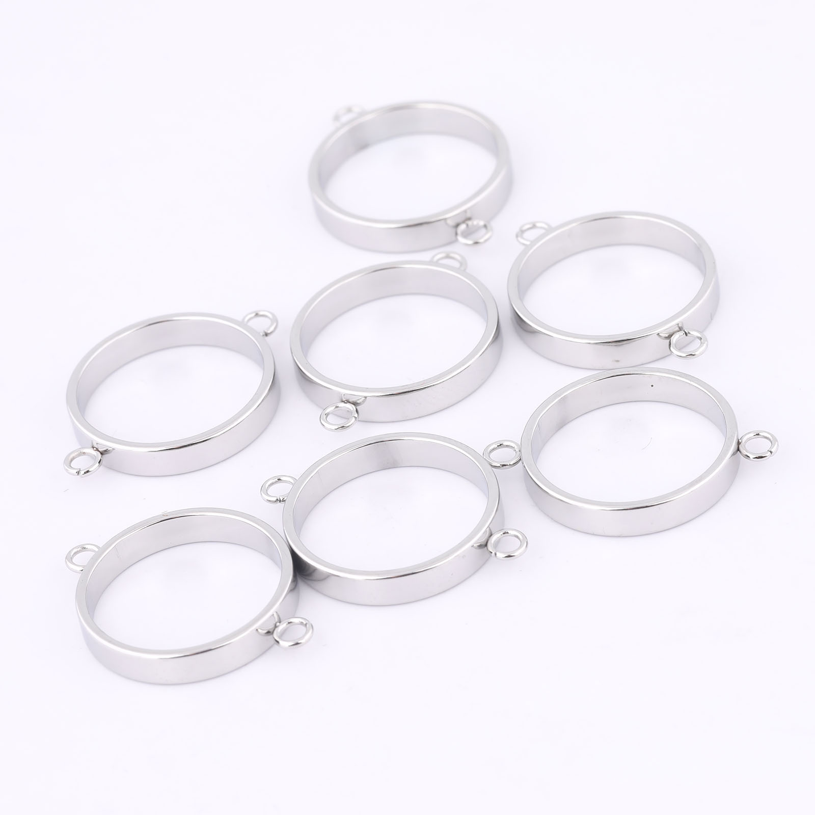 10 stuks roestvrij staal 14 mm - Resin Art Pendant recensie en prijs