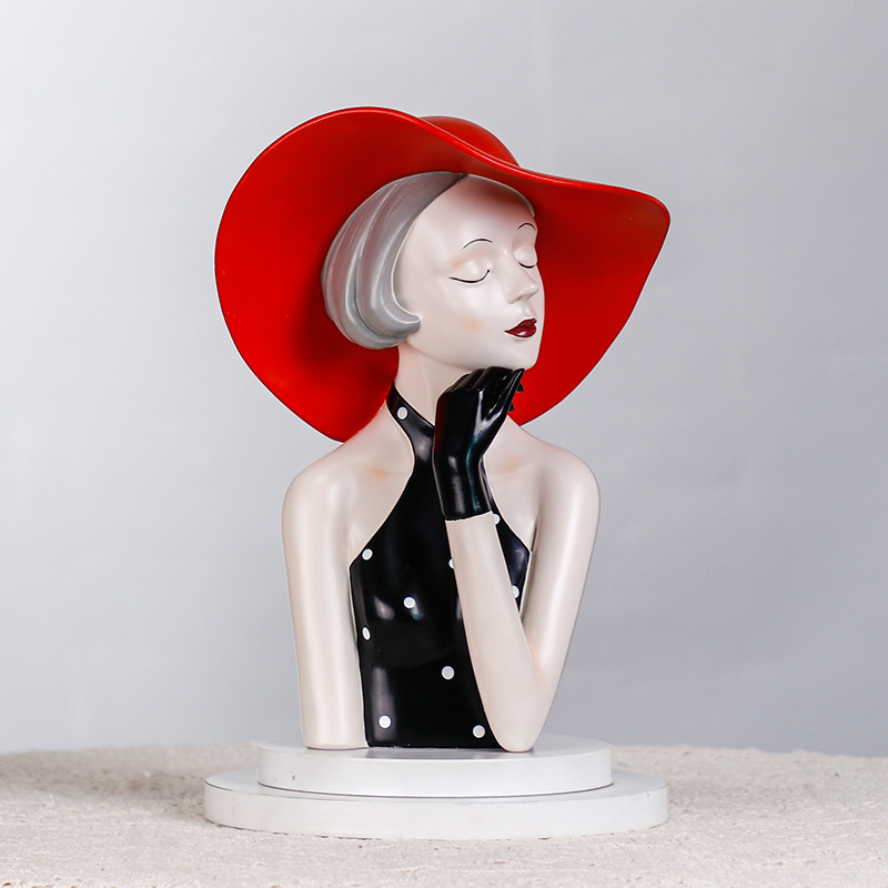 Instagram-stijl meisjessculptu - Resin Art Instagram recensie en prijs