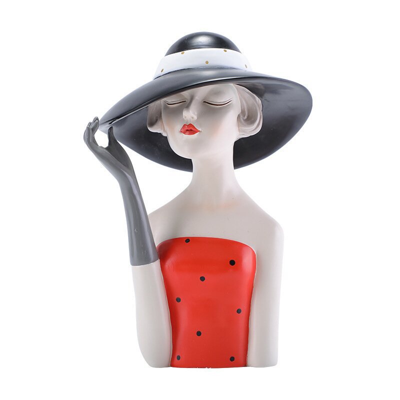 Instagram-stijl meisjessculptu - Resin Art Instagram recensie en prijs