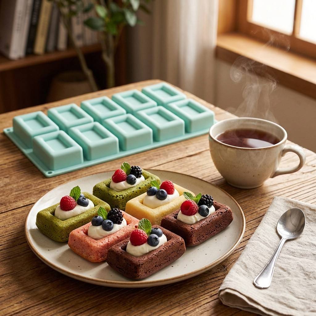 Anti-aanbak 10-gaats rechthoek - Tray Mold Rectangle recensie en prijs