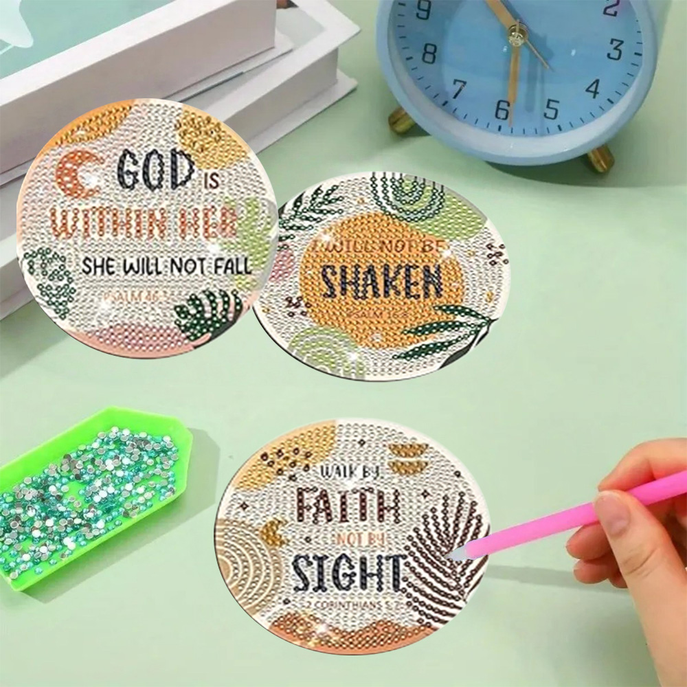 8 stuks/set diamant schilderij - Resin Art Design recensie en prijs