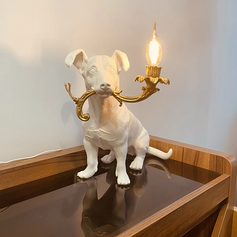 2026 Hars Hond Tafellamp Jobby - Resin Art Floor Design recensie en prijs