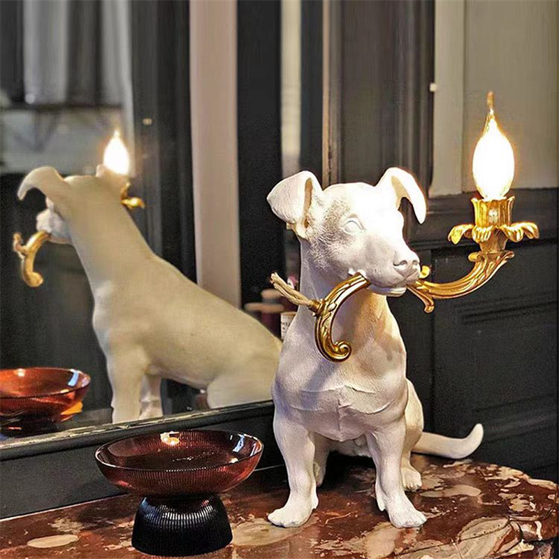 2026 Hars Hond Tafellamp Jobby - Resin Art Floor Design recensie en prijs
