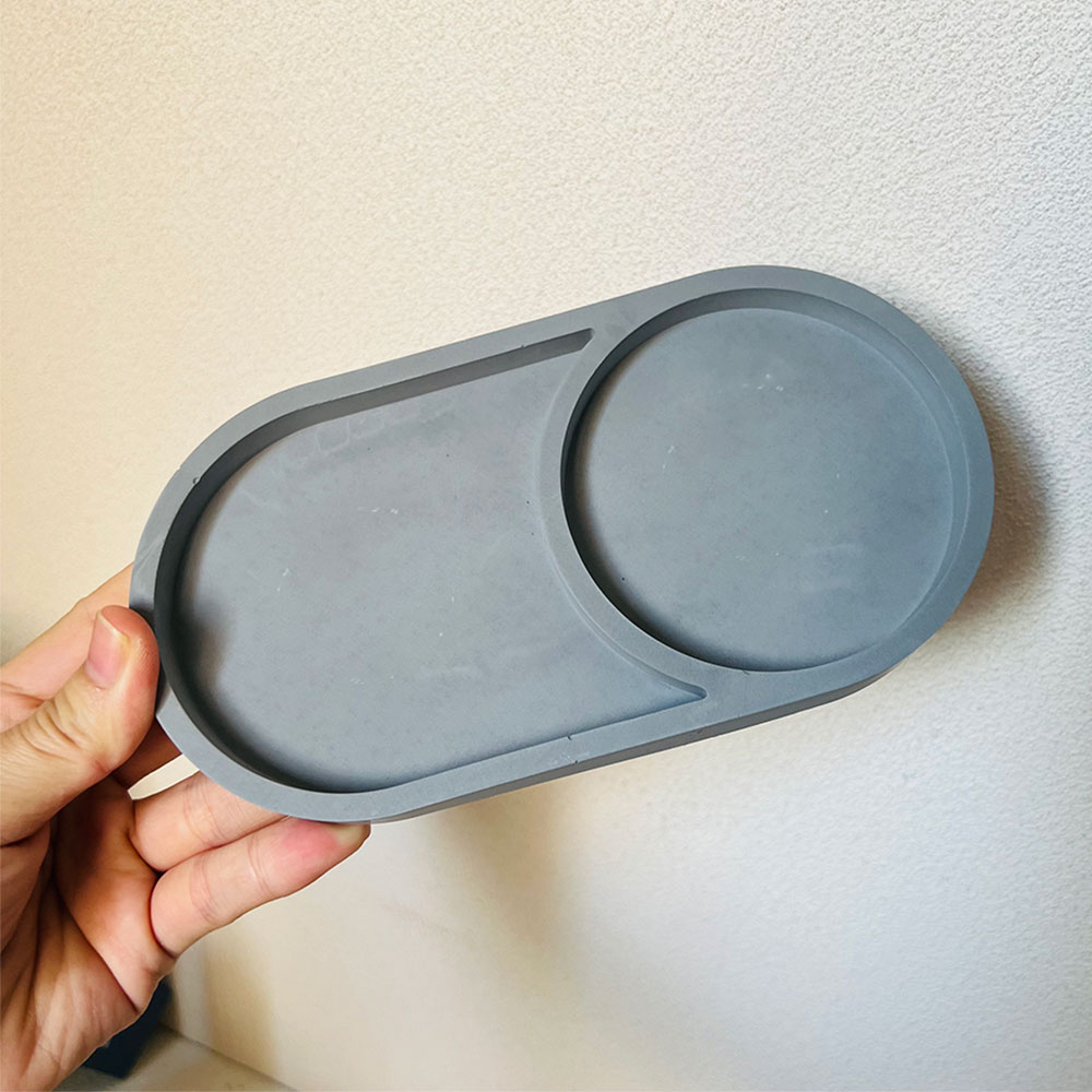 Ovale opbergbak Betonvorm Snui - Tray Mold Rectangle recensie en prijs