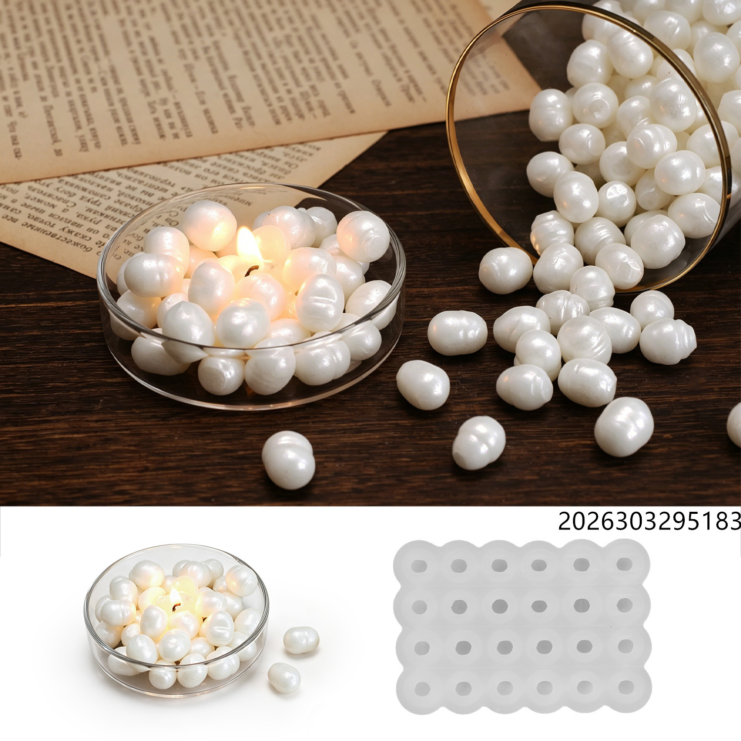 Healing Ocean Pearl Mirror Wax - Silicone Mold Ocean recensie en prijs