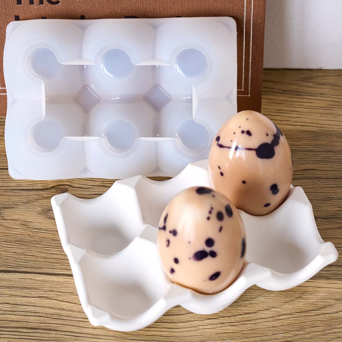 6-compartimenten eierhouder si - Resin Art Jewellery recensie en prijs