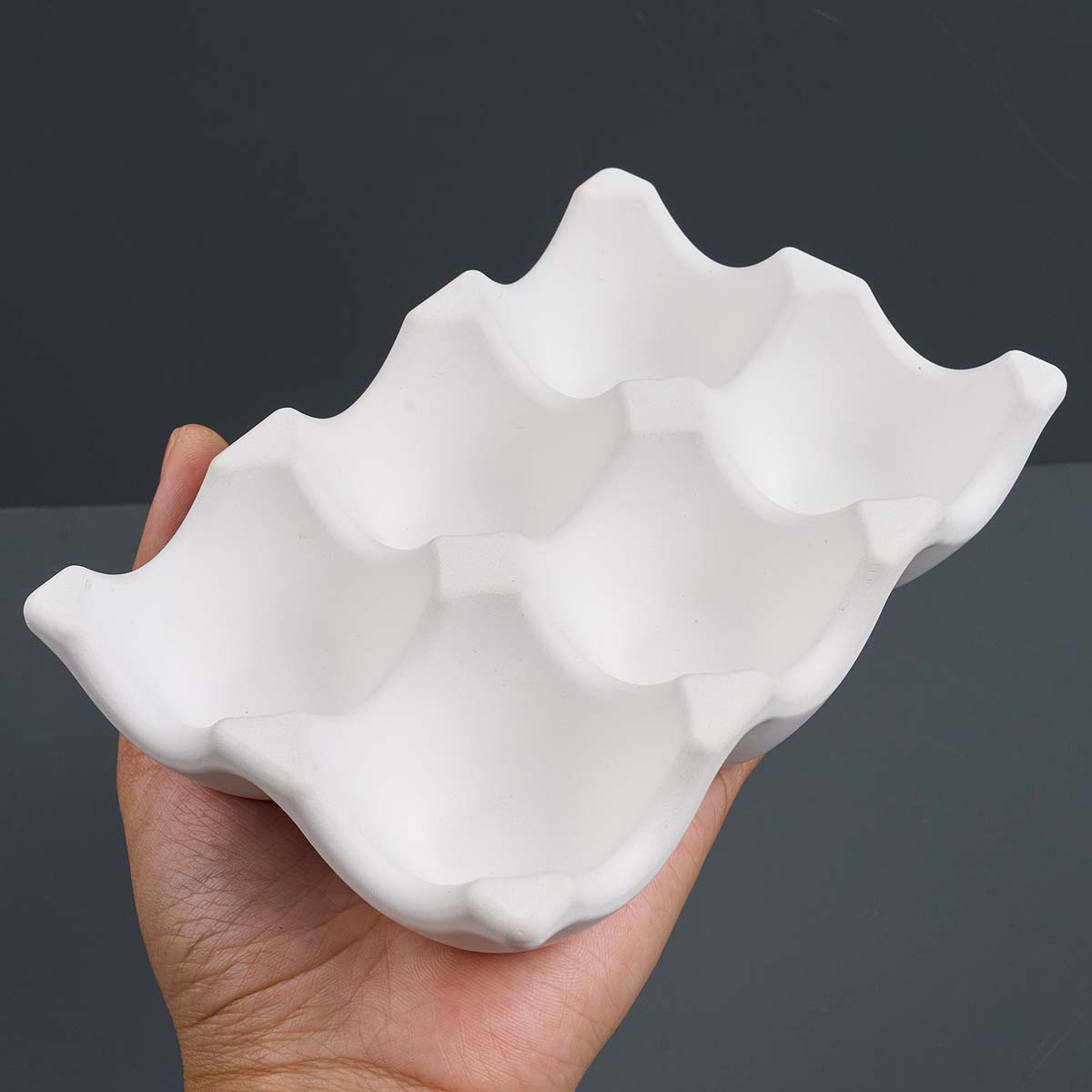6-compartimenten eierhouder si - Resin Art Jewellery recensie en prijs