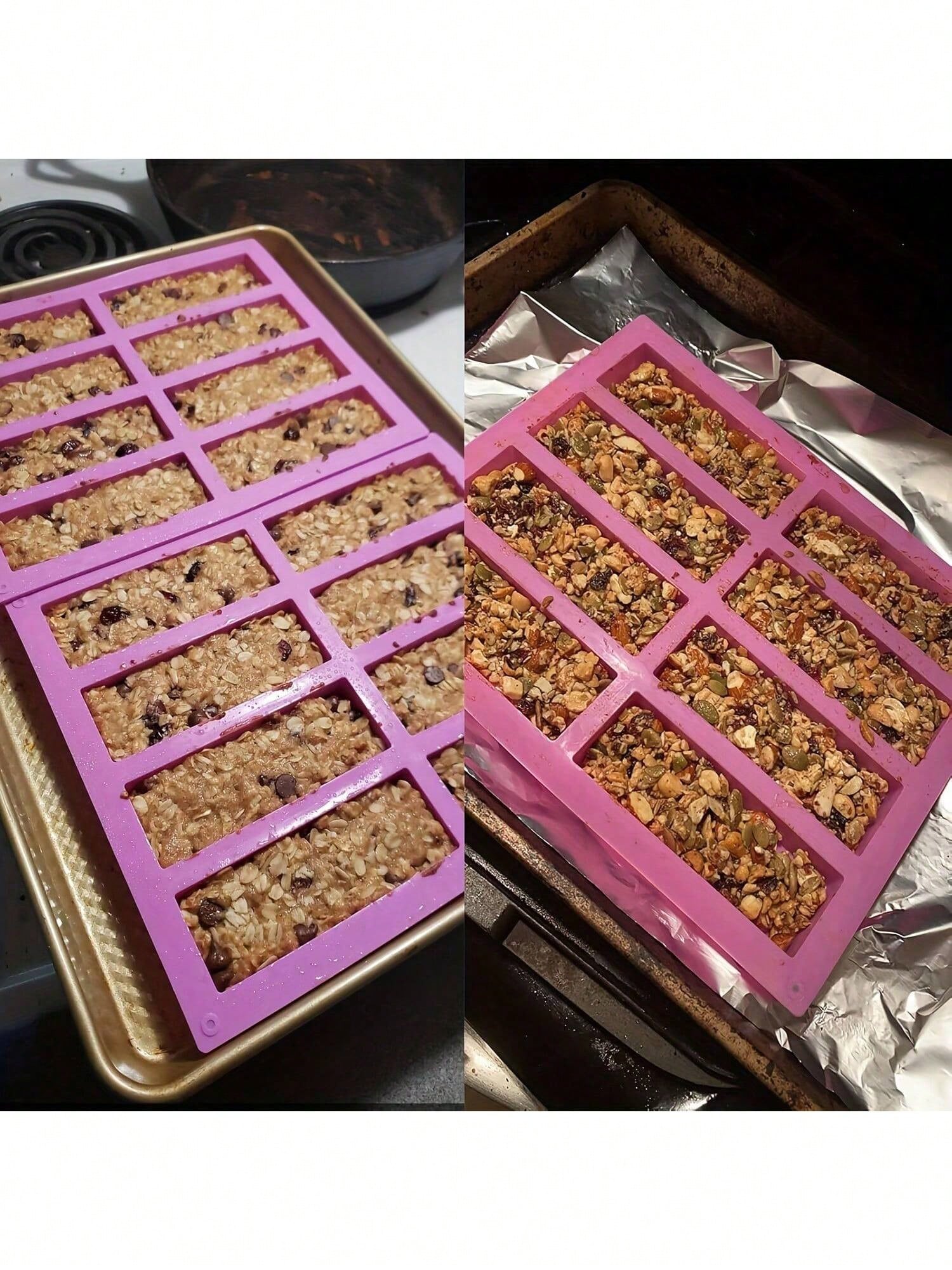 1 stuk siliconen granola-reepv - Tray Mold Rectangle recensie en prijs