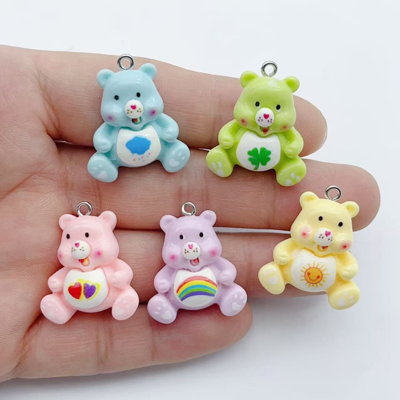 10 stuks cartoon dierenbedelha - Resin Art Pendant recensie en prijs