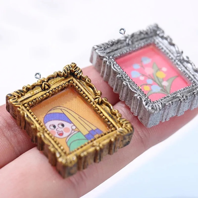 10 stuks Flatback Cabochon Vin - Resin Art Pendant recensie en prijs