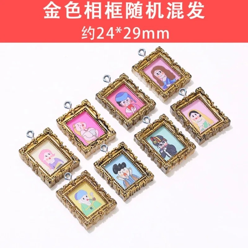 10 stuks Flatback Cabochon Vin - Resin Art Pendant recensie en prijs