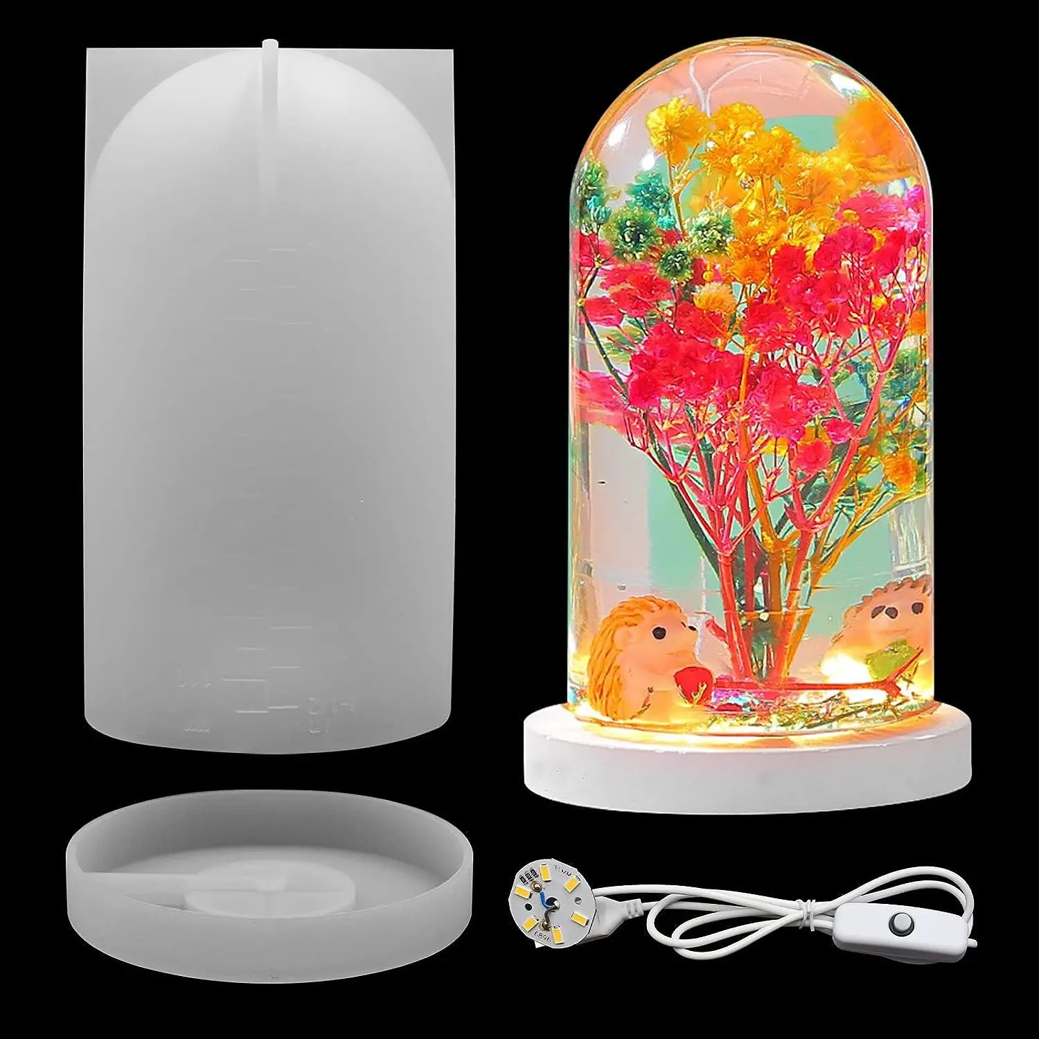 DIY Kristal Epoxyhars Mal Led  - Resin Art Guide recensie en prijs