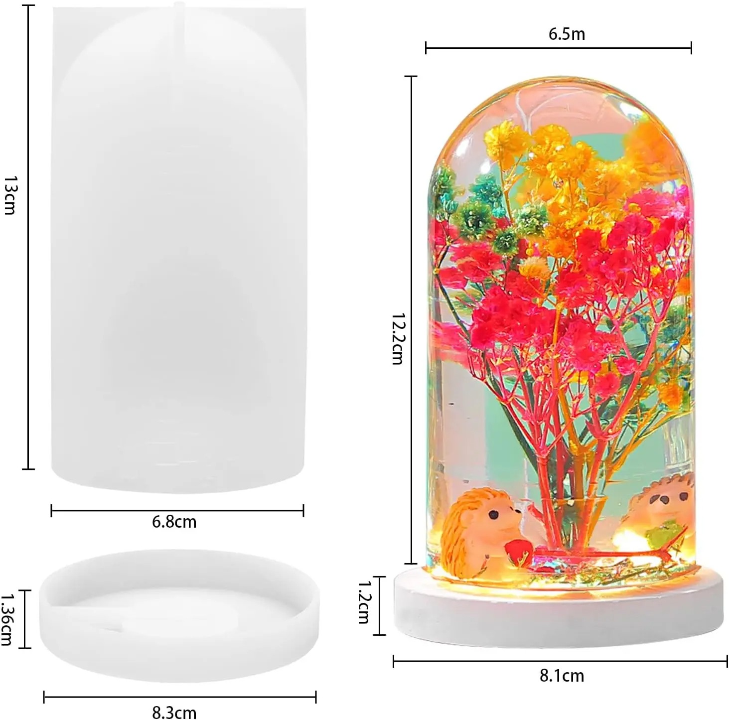 DIY Kristal Epoxyhars Mal Led  - Resin Art Guide recensie en prijs