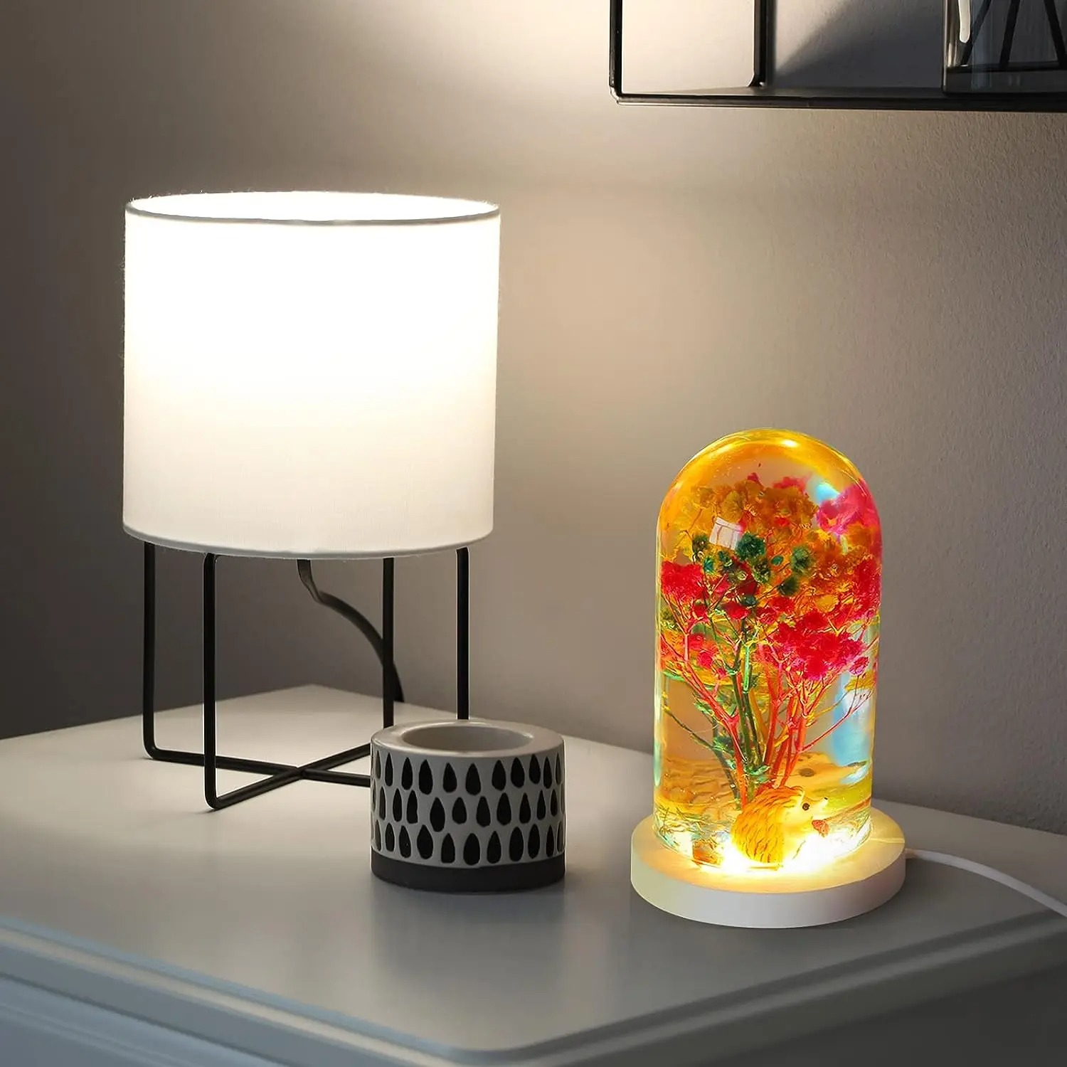 DIY Kristal Epoxyhars Mal Led  - Resin Art Guide recensie en prijs