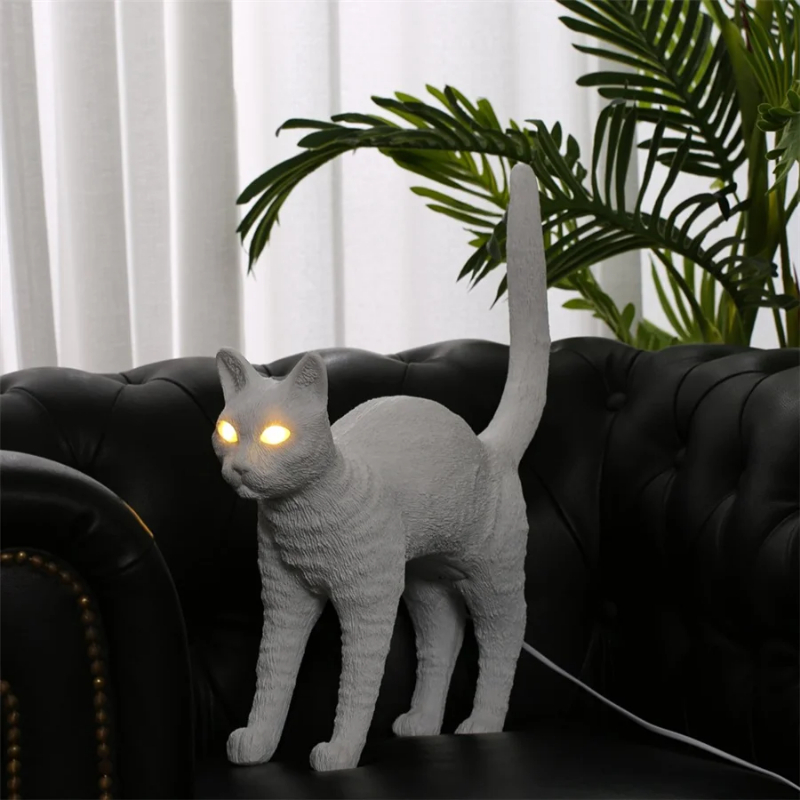 Nordic Cat Tafellamp Hars Dier - Resin Art Floor Design recensie en prijs