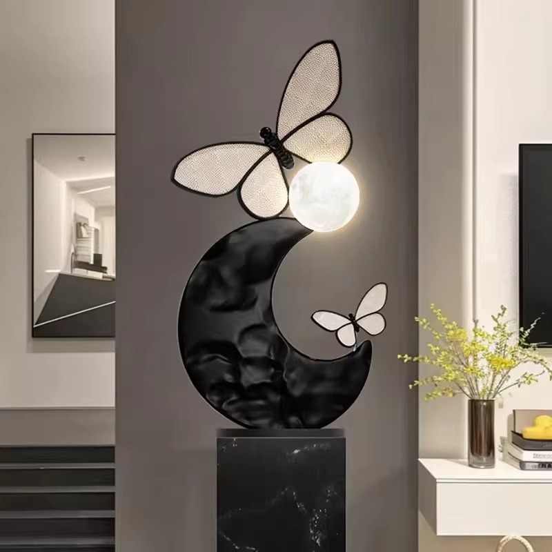Moderne luxe hars vlindersculp - Resin Art Floor Design recensie en prijs