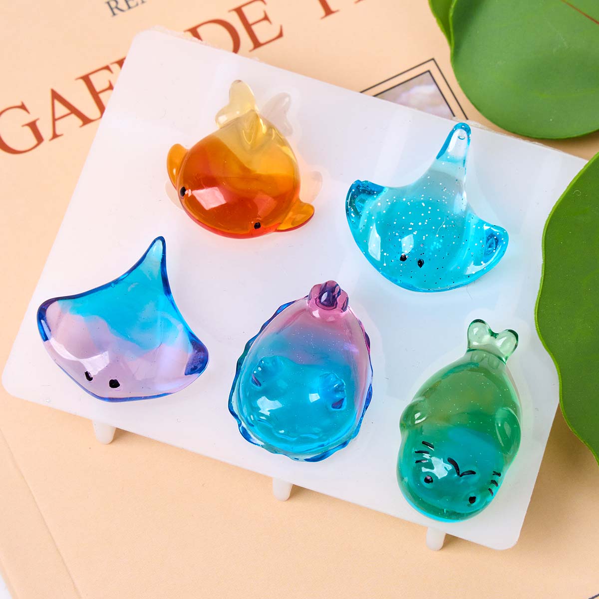 3D Healing Kawaii Manta Ray Wa - Silicone Mold Ocean recensie en prijs
