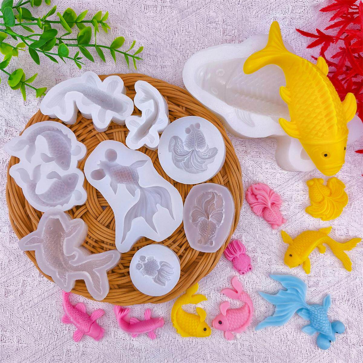 2026 Koi Vis Siliconenhars Mol - Silicone Mold Ocean recensie en prijs