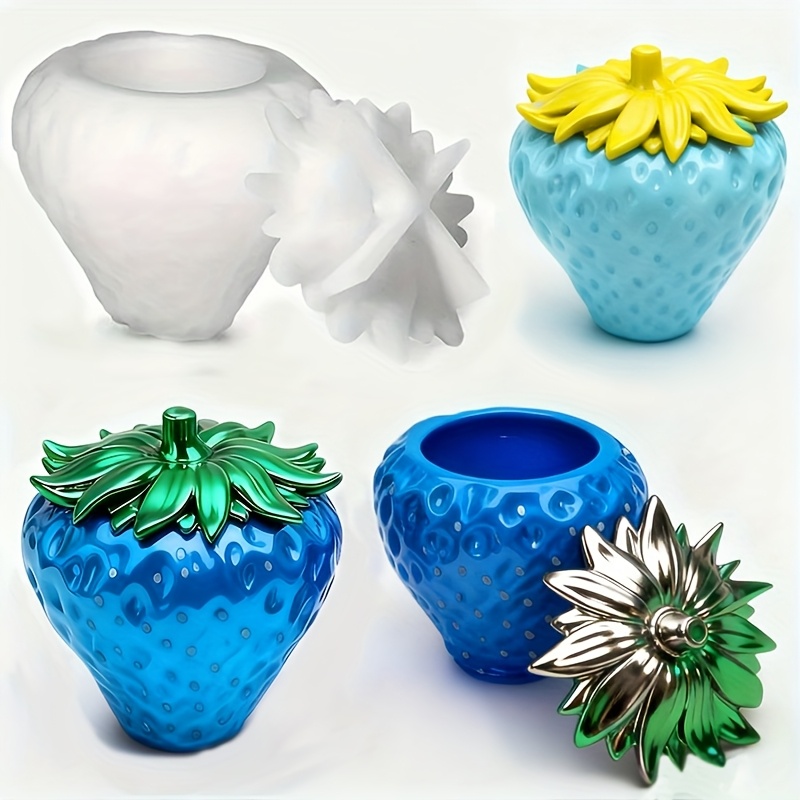 1 stuk aardbeienharsvorm met d - Resin Art Guide recensie en prijs