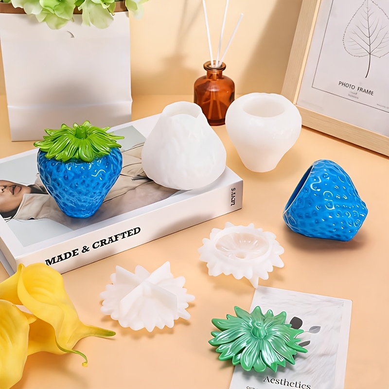 1 stuk aardbeienharsvorm met d - Resin Art Guide recensie en prijs