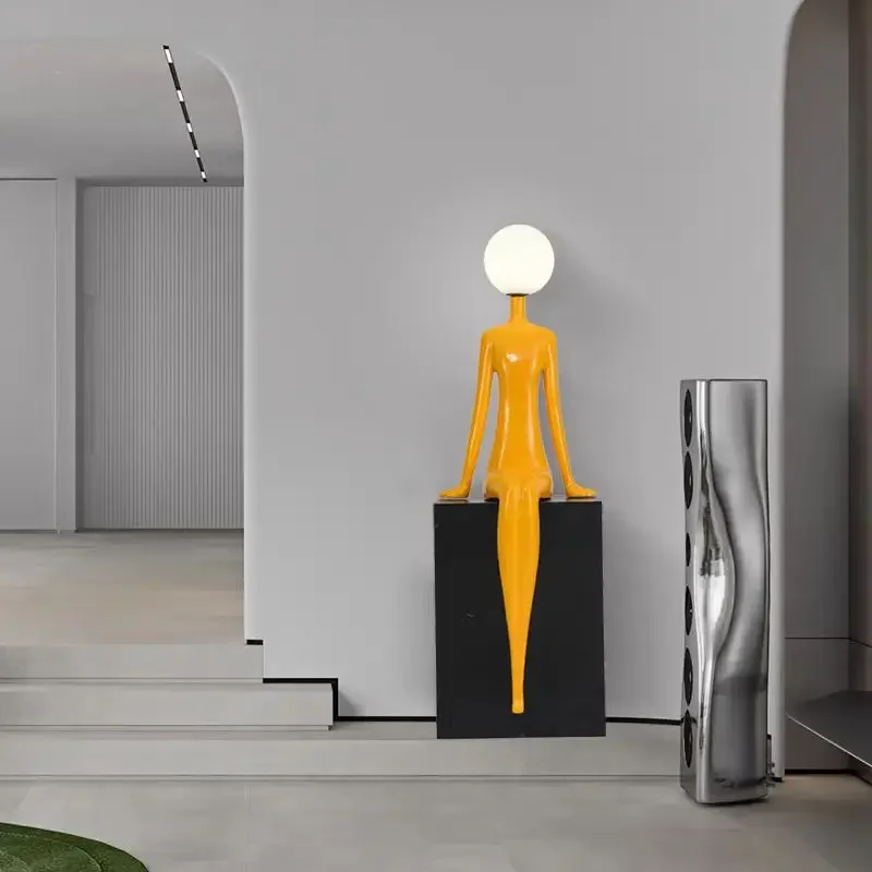 Creatieve Humanoid Art Sculptu - Resin Art Floor Design recensie en prijs