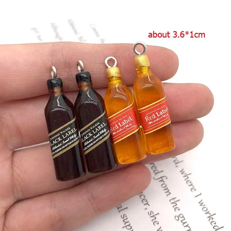 10 stuks kleine wijnbarflesjes - Resin Art Pendant recensie en prijs