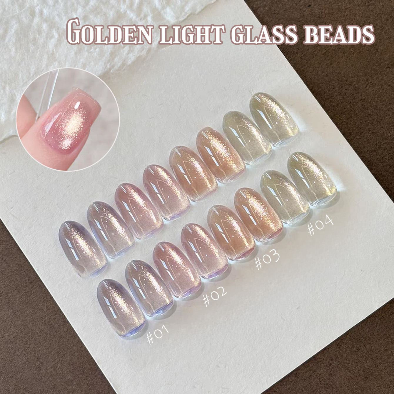 1 stks TC Roze Gouden Oog Gel  - Resin Art Purple recensie en prijs
