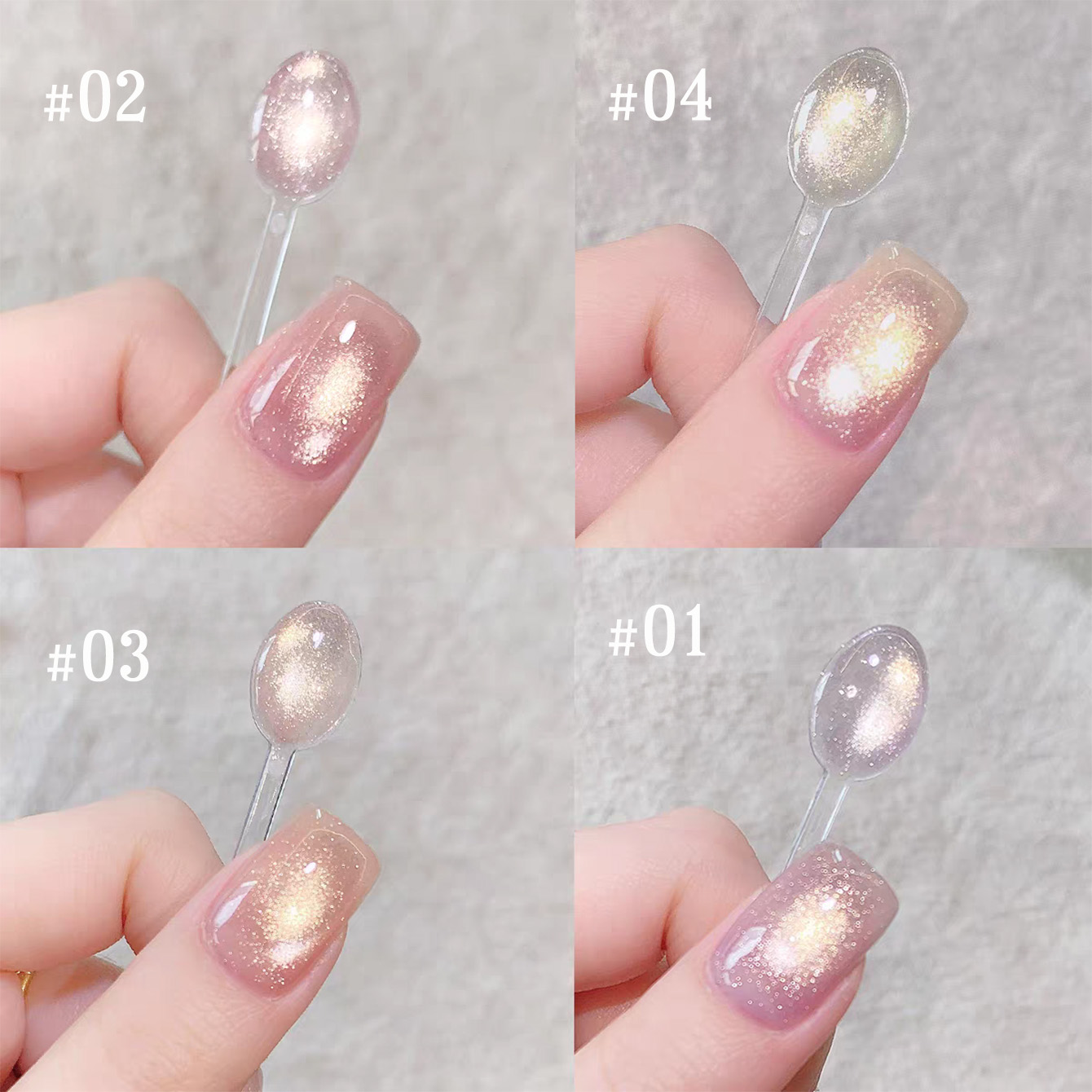 1 stks TC Roze Gouden Oog Gel  - Resin Art Purple recensie en prijs