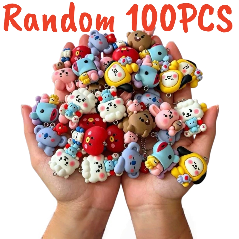 100 stuks BT21 harscharms DIY  - Resin Art Jewellery recensie en prijs