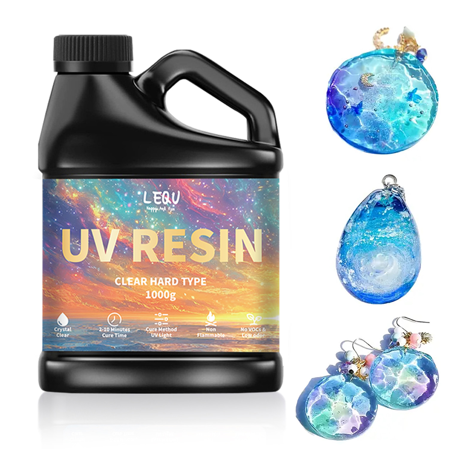 100/200/500/1000g UV Epoxyhars - Resin Art Jewellery recensie en prijs