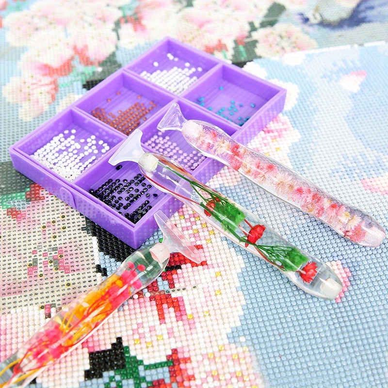 1 set Bloemendesign Harsen 5D  - Resin Art Design recensie en prijs